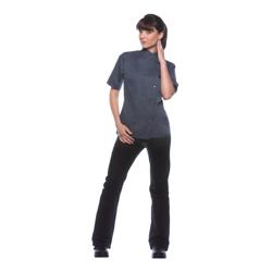 KARLOWSKY | Ladies Cooking Jacket Greta - Anthracite - Size: 34