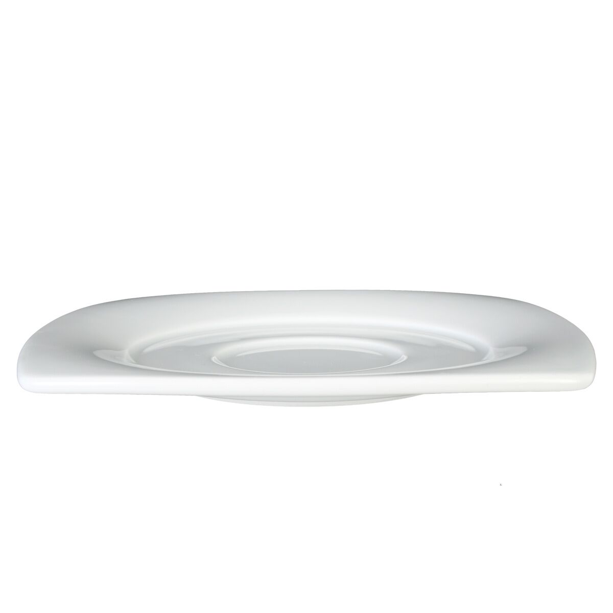 (12 pièces) SELTMANN WEIDEN | Soucoupe - carrée - 145 mm - Blanc/Uni