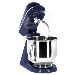 Impastatrice planetaria - da banco - 7L - 350W - 3 utensili in dotazione (gancio, spatola, frusta) - testa sollevabile - vasca estraibile - monofase - Kobaltblau