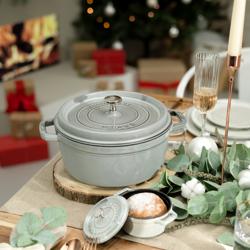 STAUB | LA COCOTTE - Güveç - Ø 220mm - Dökme demir - Grafit gri