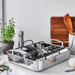 DEMEYERE | INDUSTRY 5 - Braadslede met rooster - 390x330mm - RVS 