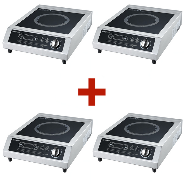 (4 peças) fogão de indução - 3,5 kW