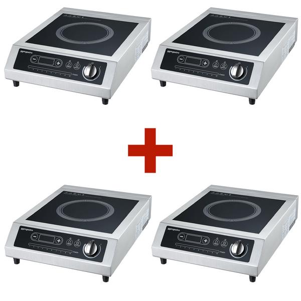 (4 komada) Indukcijski štednjak - 3,5 kW