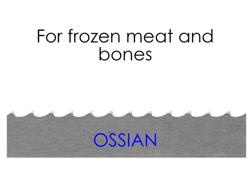 (5 stuks) Bandzaagblad Ossian- 1,65 m - getand 8 mm