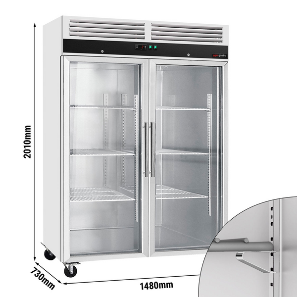 Refrigerador ECO - 1,48 x 0,73 m - con 2 puertas