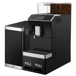 Commercial Bean to Cup Coffee Machine - 5" Touchscreen – Milk Frother – 1.45 kW – Milk Fridge