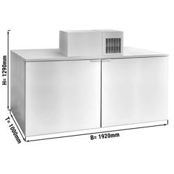 Keg Fridge with Condensing Unit - 8x50L Kegs - 1920x1000mm - Modular