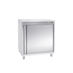 یونیت کار استیل پریمیوم - 600*600 میلیمتر - دارای درب لولایی - بدون دیواره - دارای تخته برش