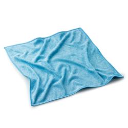 (10 pieces) Microfibre Cleaning Cloths – Blue - 40 x 40 cm - Washable 95°C - Dryer Safe