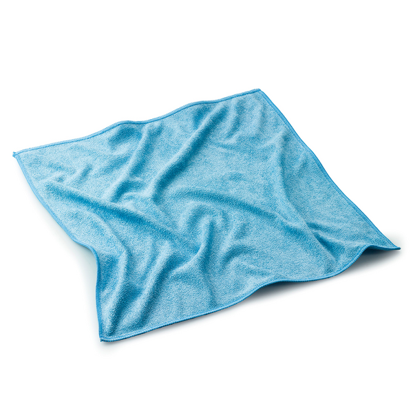 (10 piezas) Paño de microfibra azul - 40 x 40 cm
