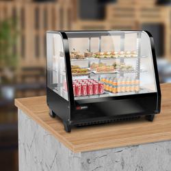 Vitrina Vitrina Refrigerada Mesa 100 Litros / Negra