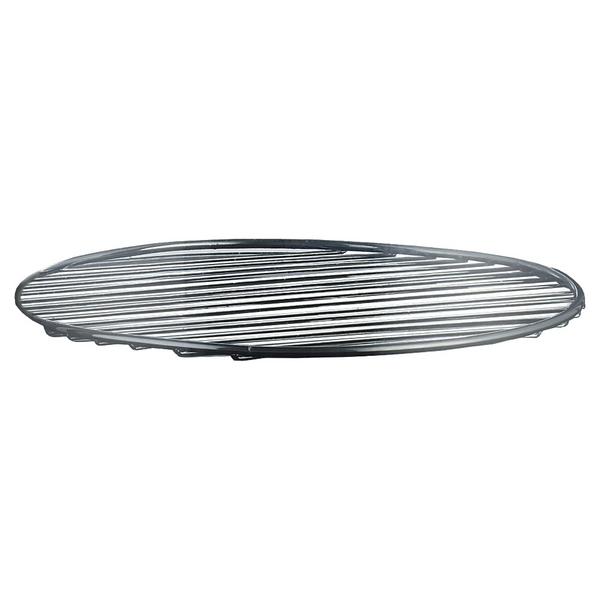 Grade de suporte plastificada - redonda - para vitrine panorâmica