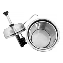 Calentador de salsas con dispensador - 4,4 litros