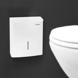 AIR-WOLF | Kosz na odpady higieniczne – 10 l – stal nierdzewna biała