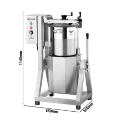 Cutter para legumes e húmus - 20L - 7,5kW - 400V