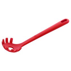 ZWILLING | Pasta Spoon – Red Silicone, Heat‑Resistant to 230°C - 290 mm - Non‑Slip Grip