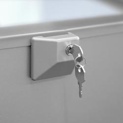 Congelatore a pozzetto - 1504x700mm - 388 litri - coperchio cieco a ribalta - con piano di lavoro in acciaio inox - incl. separatori
