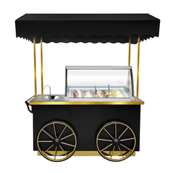 Furgoneta de helados móvil con mostrador de helados / furgoneta de helados - 1,7 m