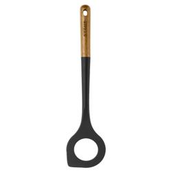 STAUB | Risotto Serving Spoon – Silicone Head - Non-Stick Safe - 31 cm - Acacia Handle
