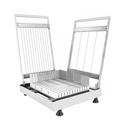 Cuțit tăiat praline - tip chitară - Distanță sârmă: 23 & 89 mm - incl. 2 cadru tăietor ciocolată