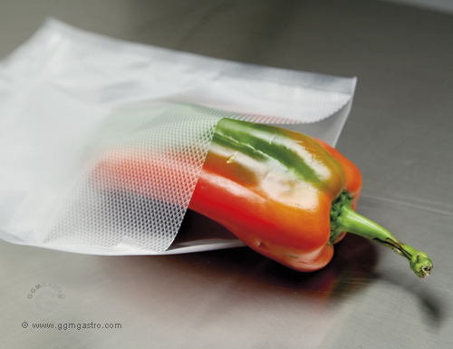 Role pentru aparatul de vidat - ondulate - 200 x 6000 mm - 90 μm