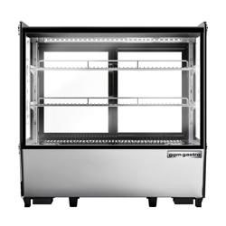 Set Üstü Soğutmalı Vitrin  - 120 Litre - 700mm - köşeli-   2 Raflı