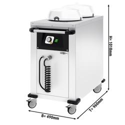 Bordenwarmer - verwarmd - 2kW - verrijdbaar - 100 borden - Ø24–29cm