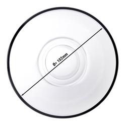 (72 Styck) Keyif tefat till teglas - runt - Ø 102 mm - set med 6 stycken