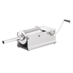 Embutidora manual - 3 litros - acero inoxidable - incl. 4 accesorios