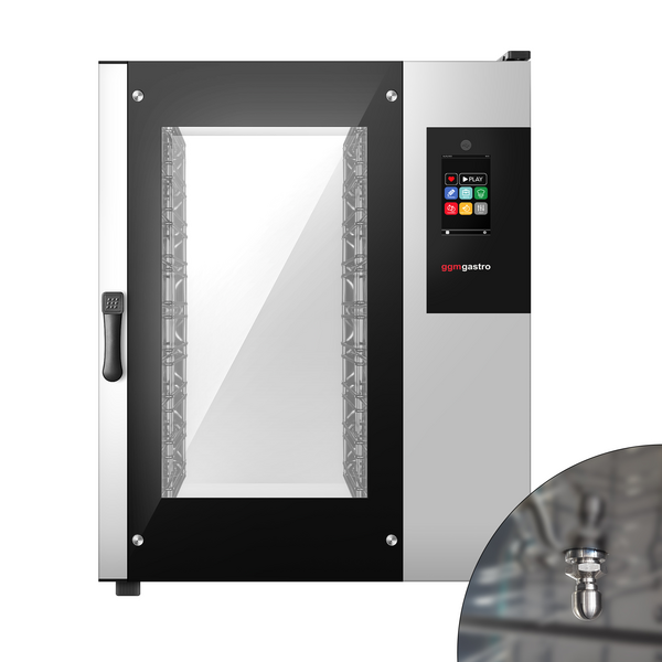 Bäckerei-Kombidämpfer - Touch - 10x EN 600x400 - inkl. Waschsystem
