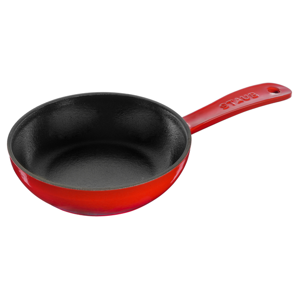 STAUB | PANS - Сковорода - Ø 160 мм - Чугун - Вишнево-красный | круглый