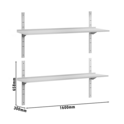 صفحه دیواری اکونومی - 1600*300 میلیمتر - دو طبقه