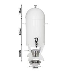 Dryckesdispenser - 5 liter - vit