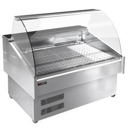 Banco pesce professionale - 1030x880mm - Statica - Vetro curvo