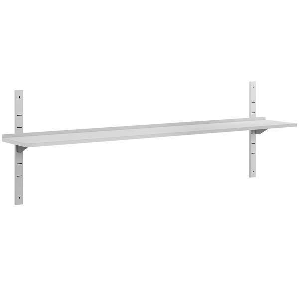 Ράφι Τοίχου Ανοξείδωτο ECO - 2000x300 mm - μονό