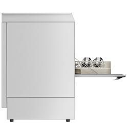Endüstriyel Bulaşık Makinası - Dijital Kontrol Paneli - 3,55kW - 50x50cm Sepetli - Full Pompalı