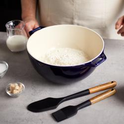 STAUB | Rasqueta para masa - 300mm - Silicona - Negro