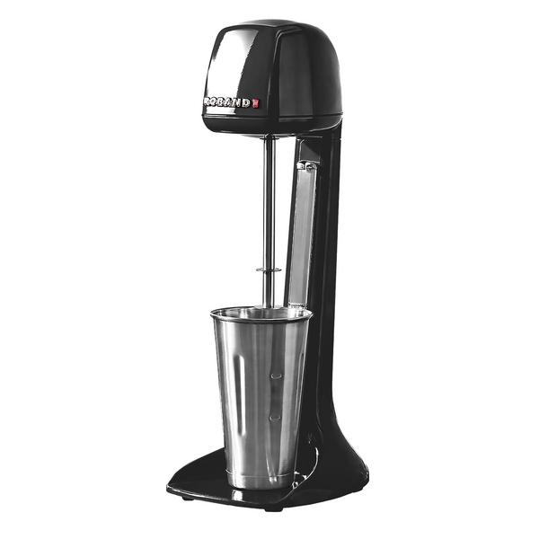 ROBAND | Spindle Milkshake & Drink Mixer – 710 ml stainless steel cup - 150 W - 2 speeds - black