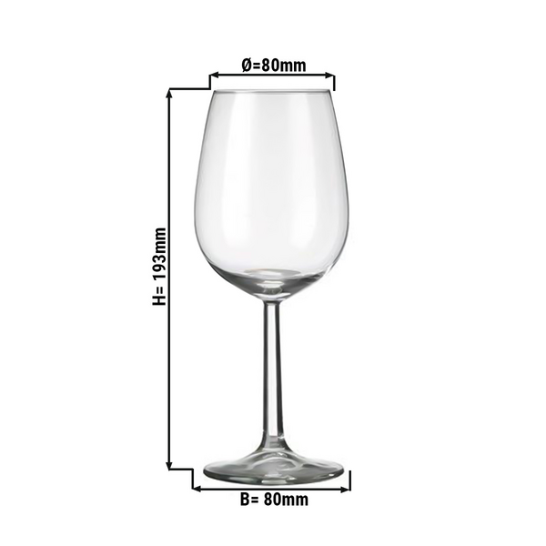 (6 komada) Čaša za vino - ESPRIT - 350 ml - Prozirna 