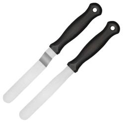 Coltello a spatola PREMIUM - incl. Mini paletta 120mm, Mini paletta angolata 120mm - Lama: 120mm