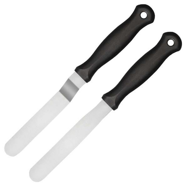 Mini Angled Palette Knife Set - Blade: 120mm