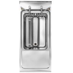 Elektrische friteuse - 22 liter - 22 kW - digitale bediening - met oliefiltersysteem - met automatische mandenlift