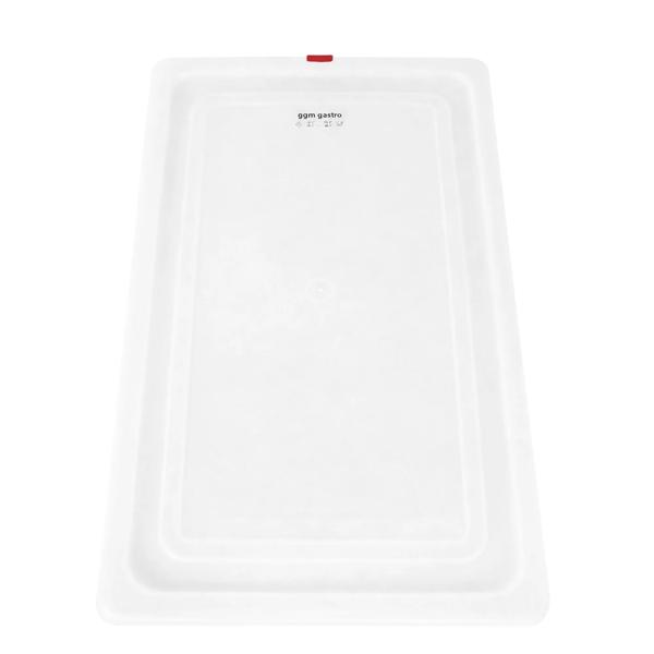 Polypropylen GN 1/1 lock - mjölkig - Höjd 7mm