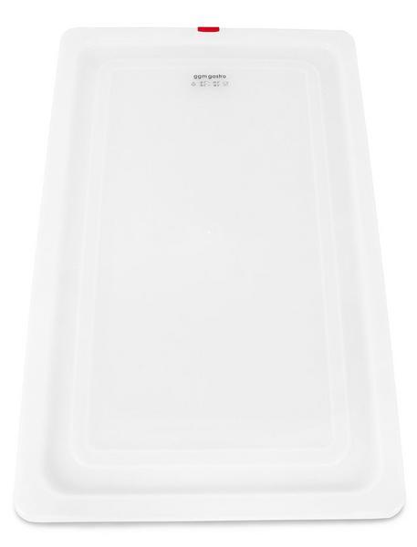 (6 kusů) Polypropylenový GN kryt 1/1 - mléčné barvy