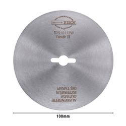 F. DICK® | Couteau de coupe - Ø100mm - lisse