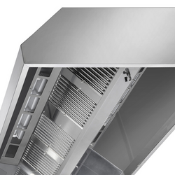Ceiling hood 1600mm - with filter & lamp