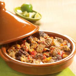 (1 stuks) tapas-bord met deksel - CLASSICO - Steingut - Ø 230mm - Bruin