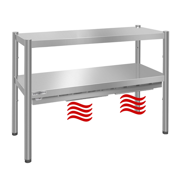 Mostek cieplny PREMIUM - 1000x370mm - z 2 piętrami - wysokość: 725mm