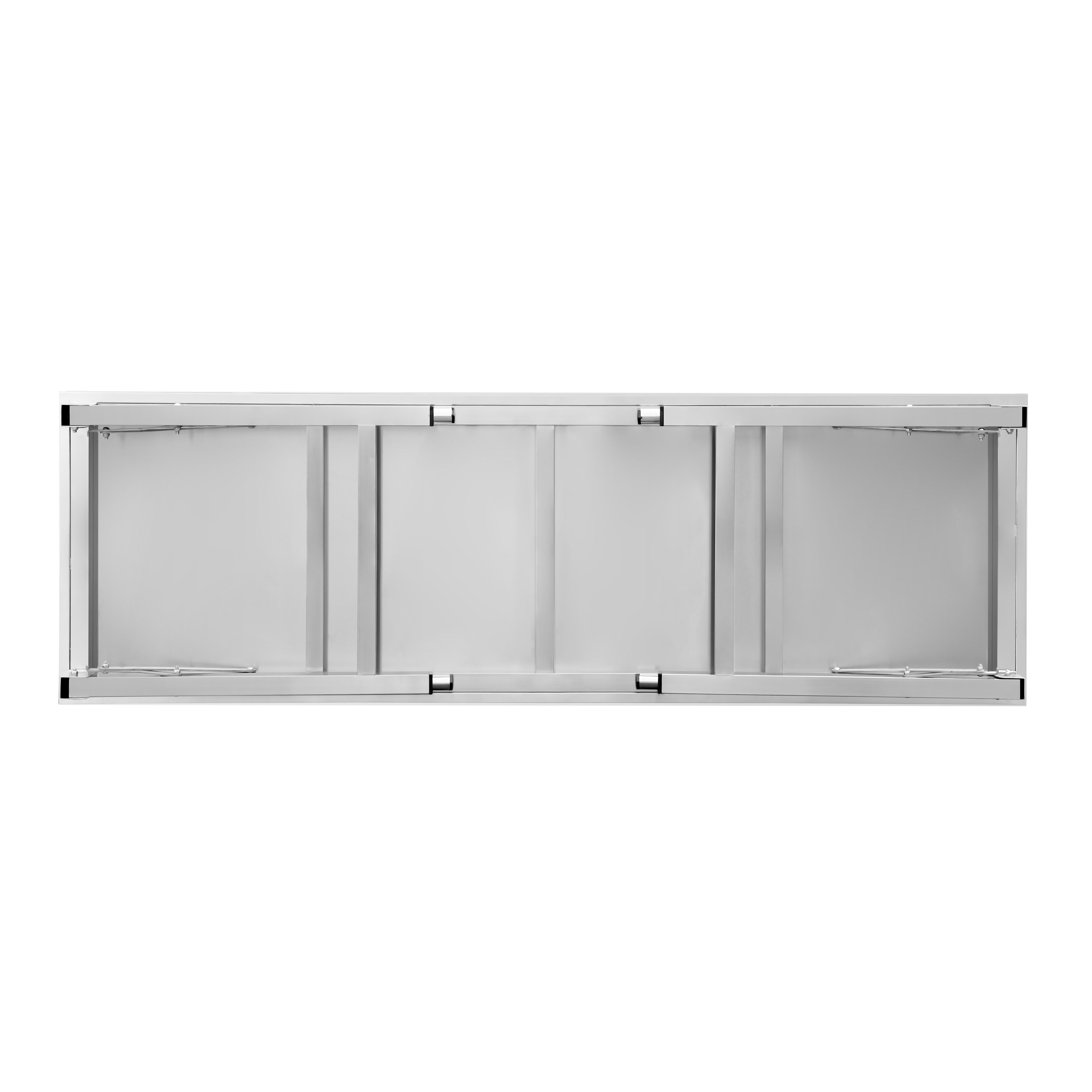 Table de travail en inox – pliable – 1800 × 600 mm