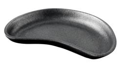 Serveerset - Fajita - 6-delig set - gietijzer pan | RVS AISI 304 kommetjes en frittierkorf | MDF serveerplaat - 350x260mm - anti-aanbak